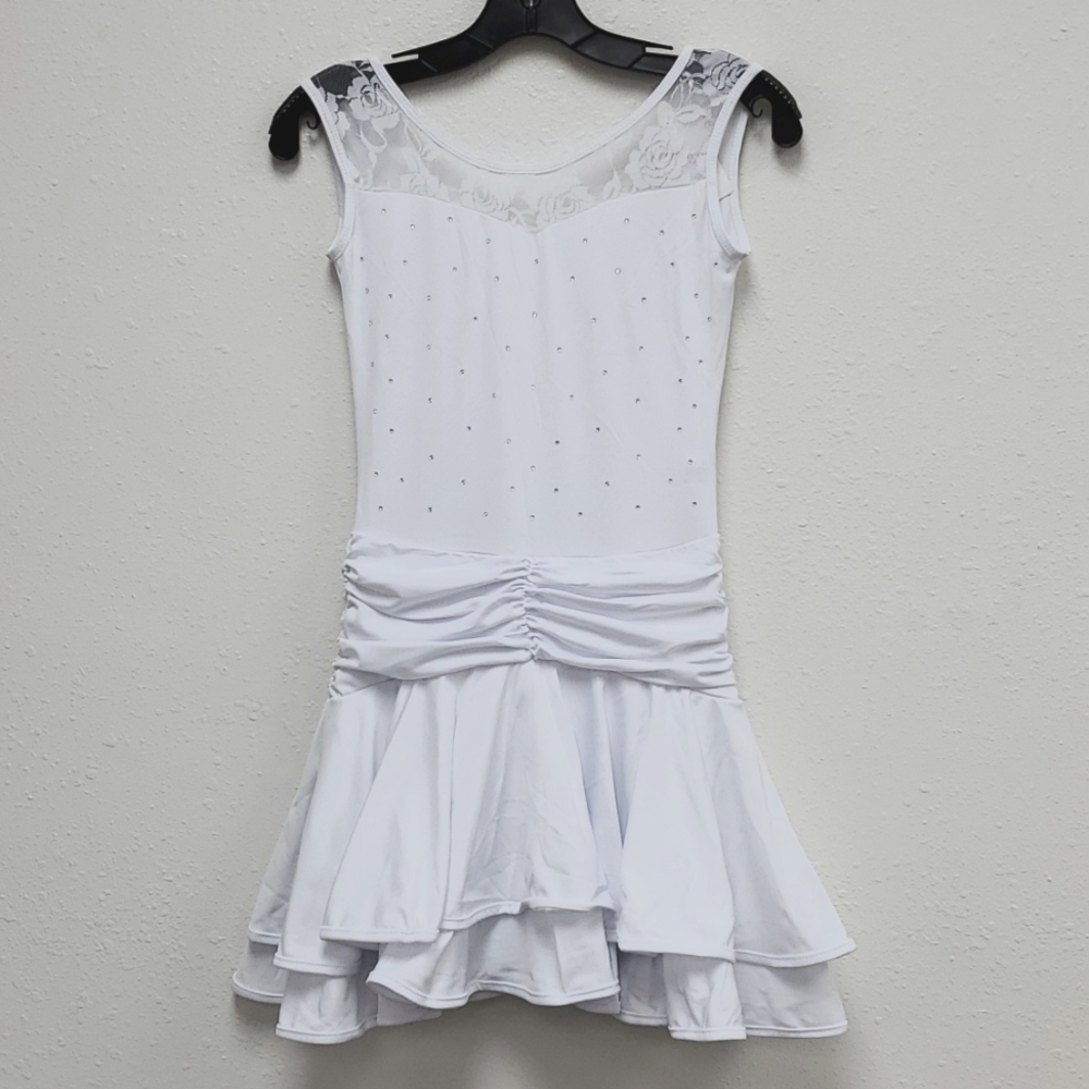 NWT Girls Size 10-12 Dance Dress With Arm Wraps